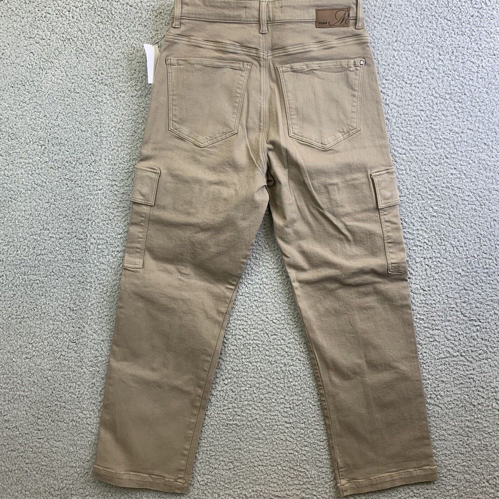 Mavi Cargo Pants Womens 27/27 Beige Khaki Sahara High Rise Stretch NWT - Picture 13 of 13